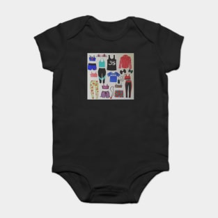 Yoga wear Baby Bodysuit